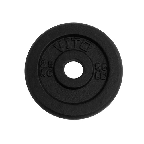 Vito 2.5kg Cast Iron Weight Plate